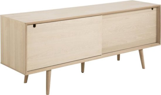 Fyn canes dressoir massief eiken wit geloogd 550x3260