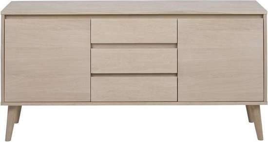 Fyn naila dressoir eiken wit 550x2910