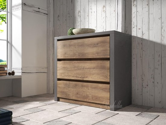 Meubella dressoir monaco eiken grijs 90 cm 550x4120